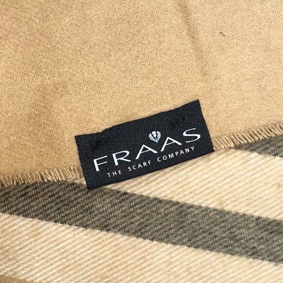 Fraas Plaid Classic Fringe Rectangle Scarf - Picture 3 of 10